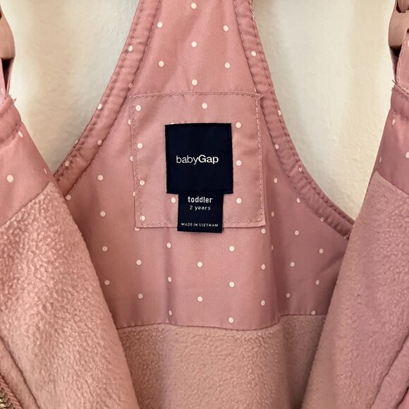 babyGap Polka Dot Bib Snow Pants - Picture 4 of 4